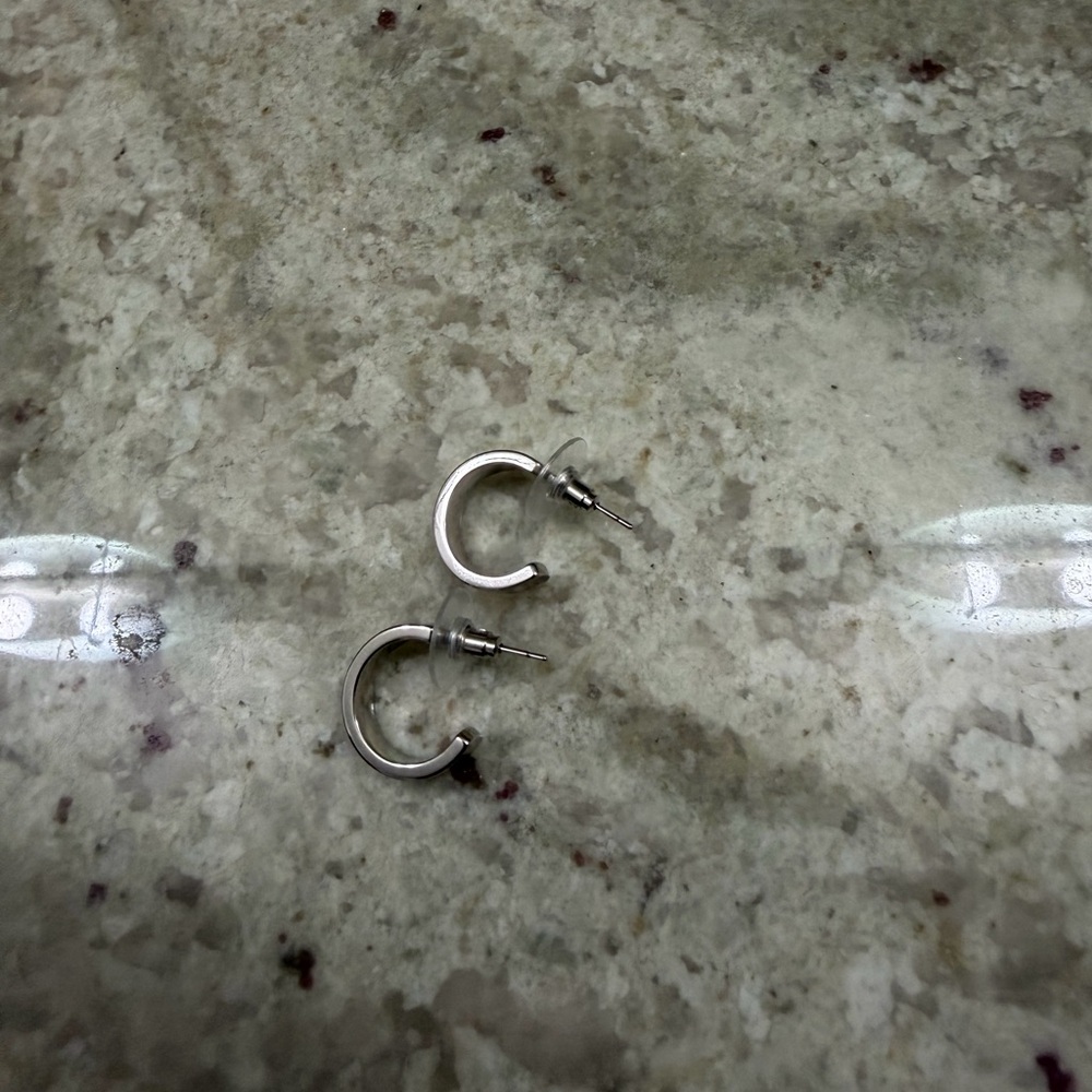 Kendra Scott Silver Hoop Earrings